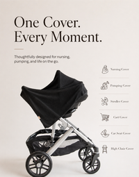 Classic Nursing Cover - Black