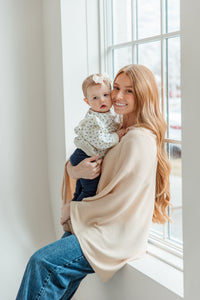 Classic Nursing Cover - Cream