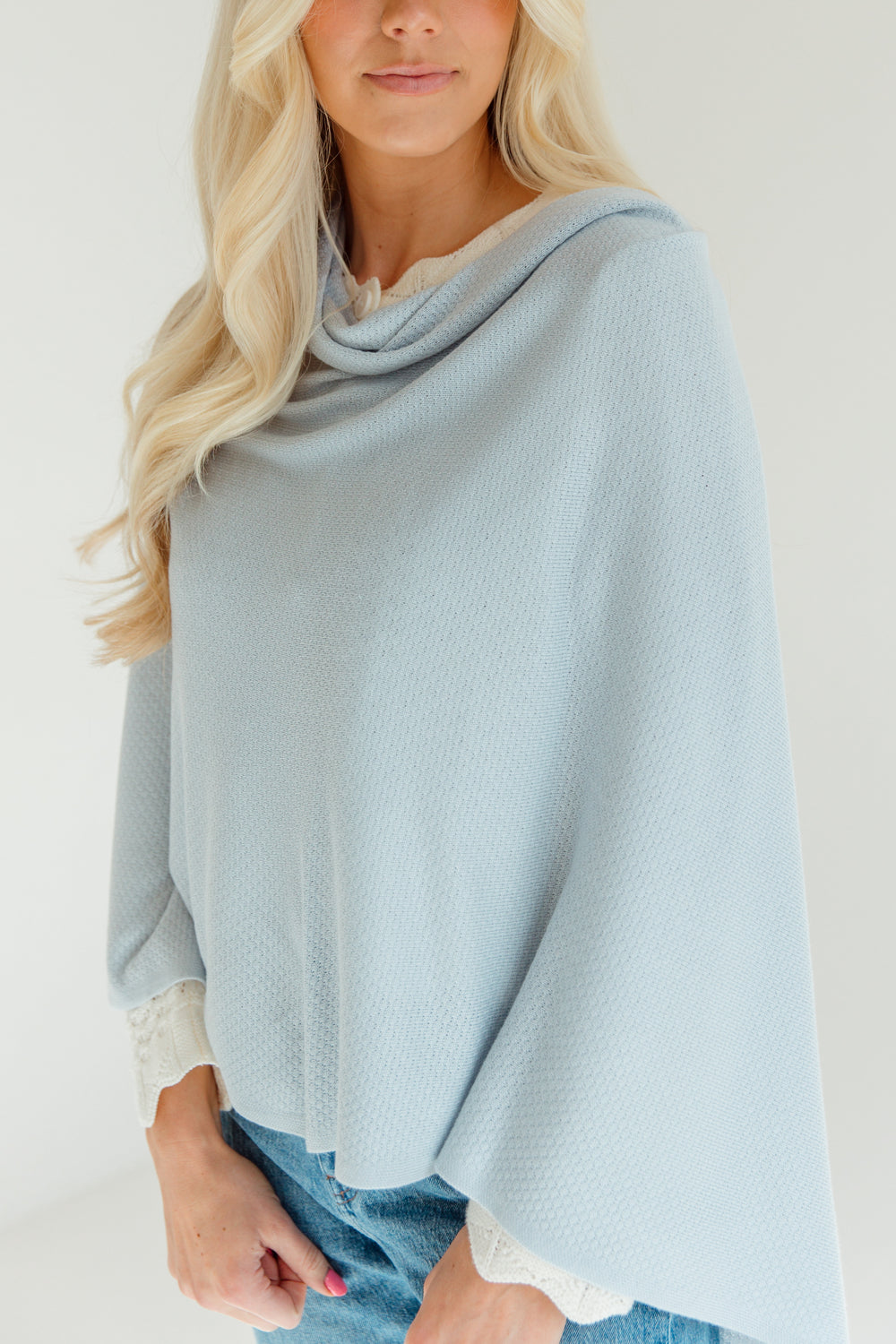 Drift Nursing Cover - Light Blue