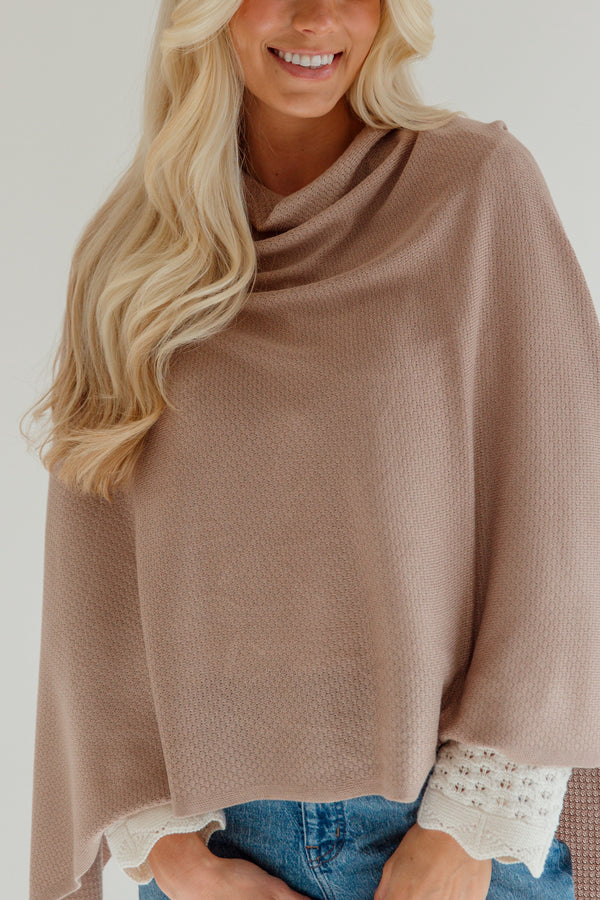 Drift Nursing Cover - Cinnamon