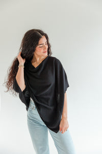 Classic Nursing Cover - Black