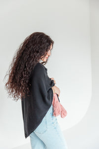 Classic Nursing Cover - Black