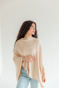 Classic Nursing Cover - Cream